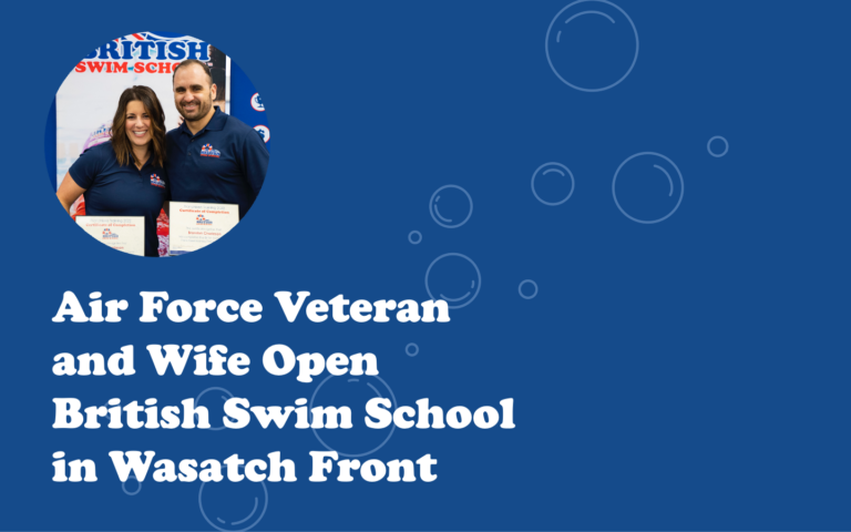 Image of Air Force Veteran and Wife Open British Swim School in Wasatch Front