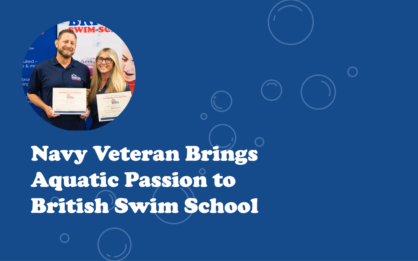 Image of Navy Veteran Brings Aquatic Passion to British Swim School