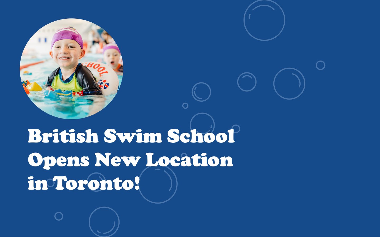 Image of British Swim School Opens New Location in Toronto!