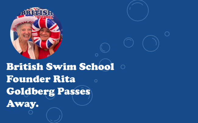 Image of British Swim School Founder Rita Goldberg Passes Away, Leaving a Remarkable 40-Year Legacy of Water Safety